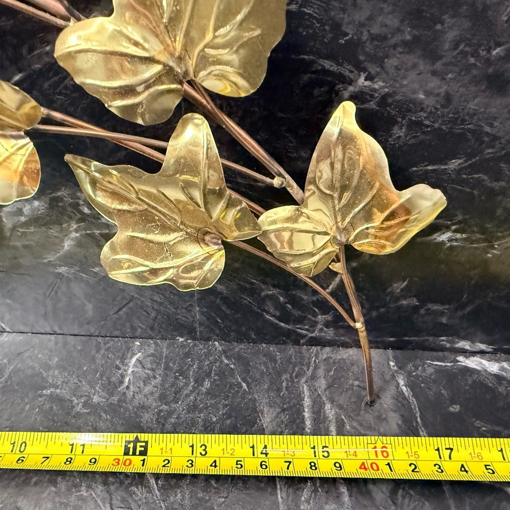 Metal Leaves Wall Decor - Picture 9 of 12